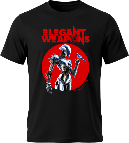 ELEGANT WEAPONS "Evolution" Black Tee